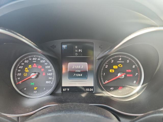 55SWF4KB8HU233523 - 2017 MERCEDES-BENZ C 300 4MATIC WHITE photo 9