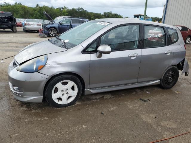 JHMGD38687S037257 - 2007 HONDA FIT S 银色 照片 1