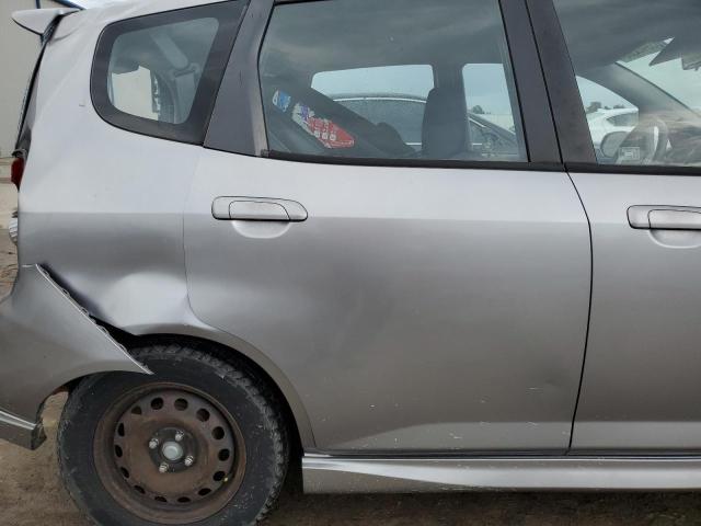 JHMGD38687S037257 - 2007 HONDA FIT S 银色 照片 10