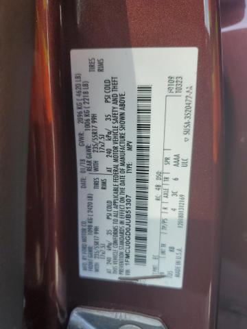 1FMCU0GD0JUB51307 - 2018 FORD ESCAPE SE BROWN photo 13