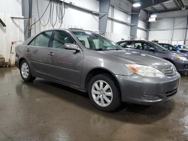 4T1BF30KX2U504248 - 2002 TOYOTA CAMRY LE ნაცრისფერი ფოტო 4