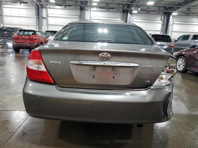 4T1BF30KX2U504248 - 2002 TOYOTA CAMRY LE ნაცრისფერი ფოტო 6