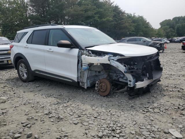 1FMSK8DH4MGA66433 - 2021 FORD EXPLORER XLT WHITE photo 4