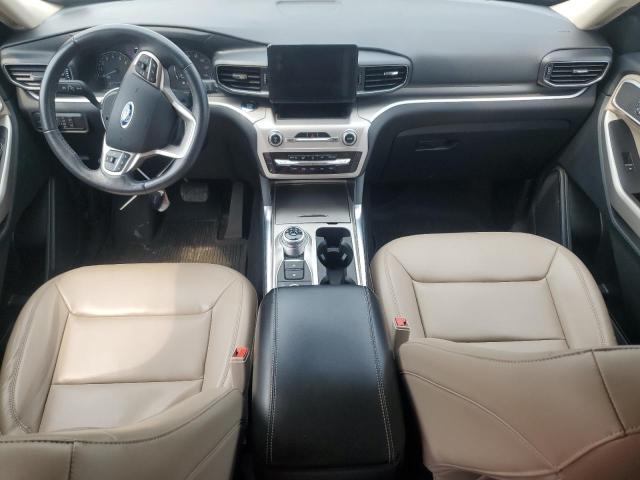 1FMSK8DH4MGA66433 - 2021 FORD EXPLORER XLT WHITE photo 8