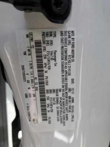 1FADP3F28JL230091 - 2018 FORD FOCUS SE WHITE photo 12