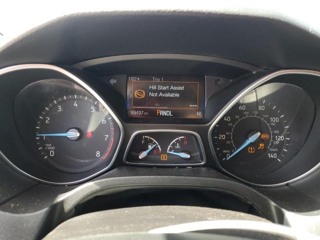 1FADP3F28JL230091 - 2018 FORD FOCUS SE WHITE photo 9