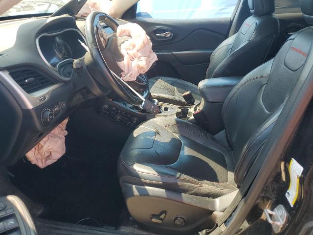 1C4PJMBS4FW749973 - 2015 JEEP CHEROKEE TRAILHAWK BLACK photo 7