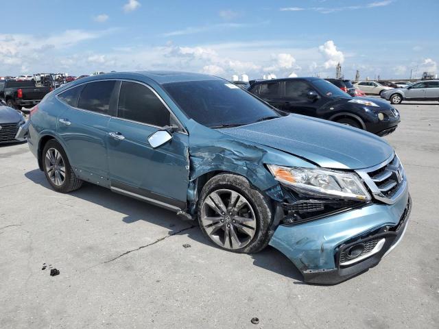 5J6TF1H52DL002705 - 2013 HONDA CROSSTOUR EXL BLUE photo 4