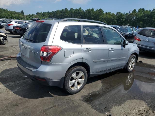 JF2SJAEC8EH521623 - 2014 SUBARU FORESTER 2.5I PREMIUM SILVER photo 3