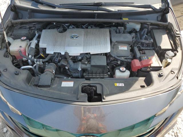 JTDKARFP9H3027755 - 2017 TOYOTA PRIUS PRIM ნაცრისფერი ფოტო 11
