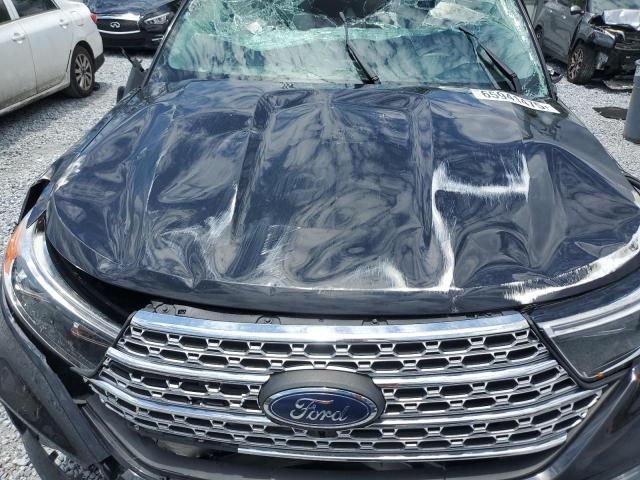 1FMSK7FH7MGA63906 - 2021 FORD EXPLORER LIMITED შავი ფოტო 12