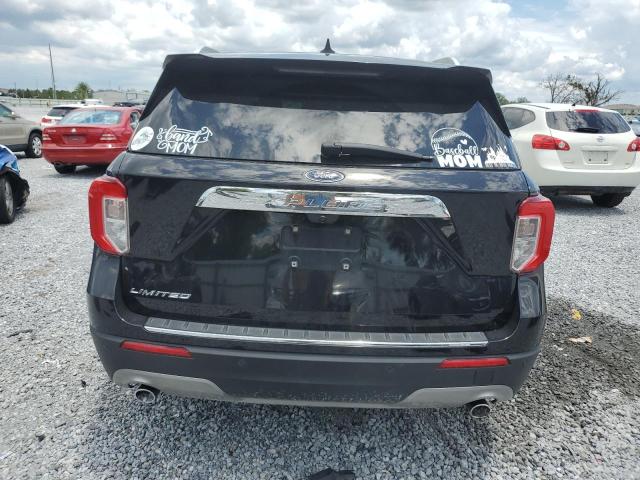 1FMSK7FH7MGA63906 - 2021 FORD EXPLORER LIMITED შავი ფოტო 6