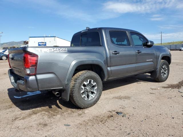 3TMCZ5AN1KM263690 - 2019 TOYOTA TACOMA DOUBLE CAB 灰色 照片 3