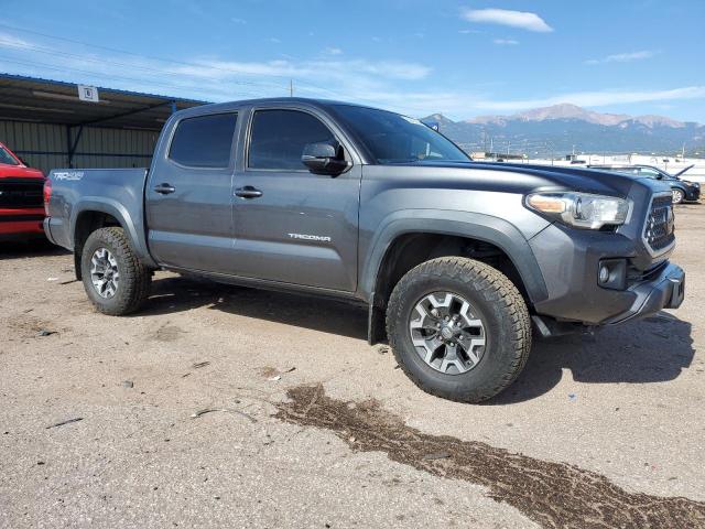 3TMCZ5AN1KM263690 - 2019 TOYOTA TACOMA DOUBLE CAB 灰色 照片 4