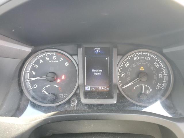 3TMCZ5AN1KM263690 - 2019 TOYOTA TACOMA DOUBLE CAB 灰色 照片 9
