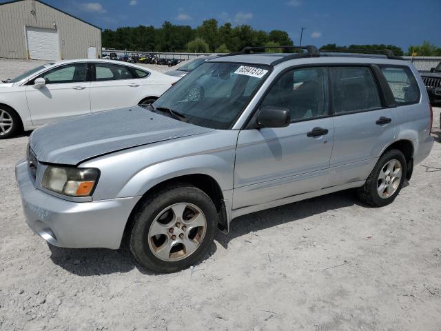 JF1SG65673H737941 - 2003 SUBARU FORESTER 2.5XS Серебристый фото 1