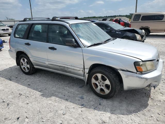 JF1SG65673H737941 - 2003 SUBARU FORESTER 2.5XS Серебристый фото 4