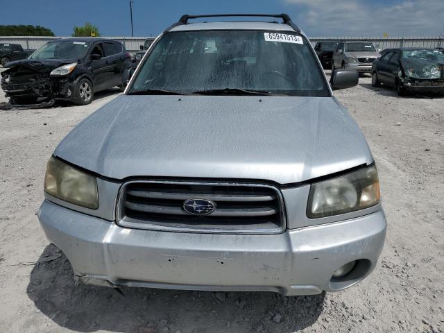 JF1SG65673H737941 - 2003 SUBARU FORESTER 2.5XS Серебристый фото 5