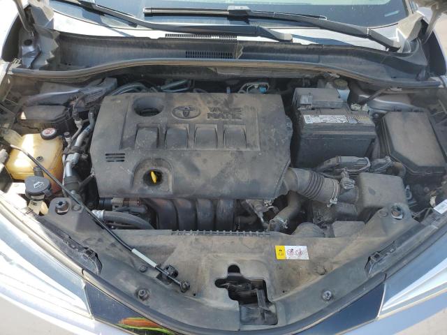 NMTKHMBX6JR039322 - 2018 TOYOTA C-HR XLE Серебристый фото 12