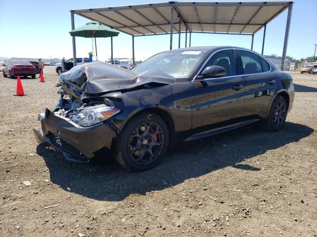 ZARFAEDN5H7548272 - 2017 ALFA ROMEO GIULIA Q4 BLACK photo 1