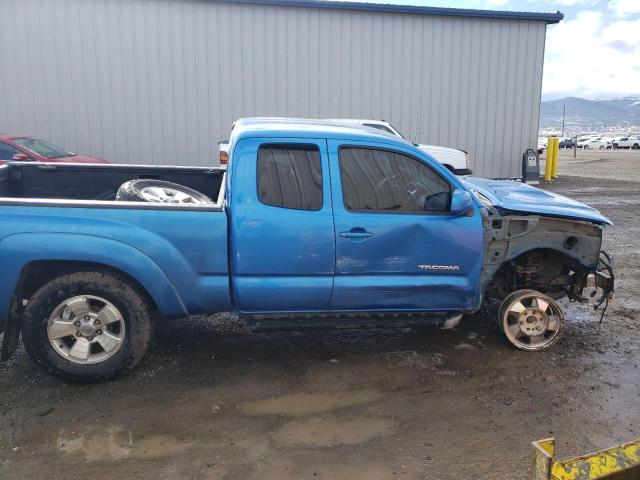 5TEUU42N55Z139229 - 2005 TOYOTA TACOMA 4X4 ACCESS CAB BLUE photo 9