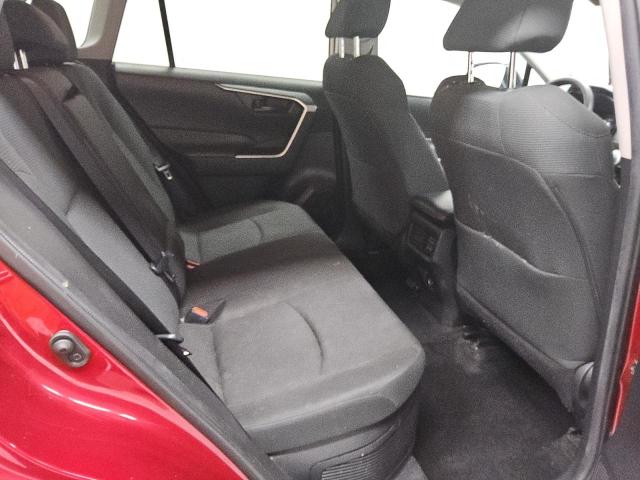 4T3LWRFV4MU038190 - 2021 TOYOTA RAV4 LE წითელი ფოტო 10