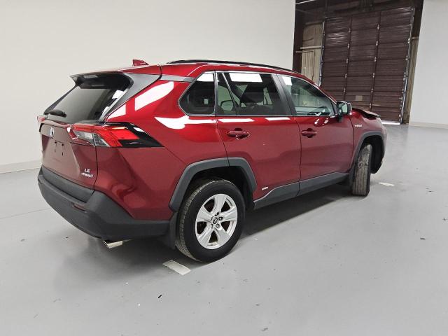 4T3LWRFV4MU038190 - 2021 TOYOTA RAV4 LE წითელი ფოტო 3