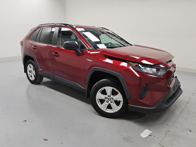 4T3LWRFV4MU038190 - 2021 TOYOTA RAV4 LE წითელი ფოტო 4