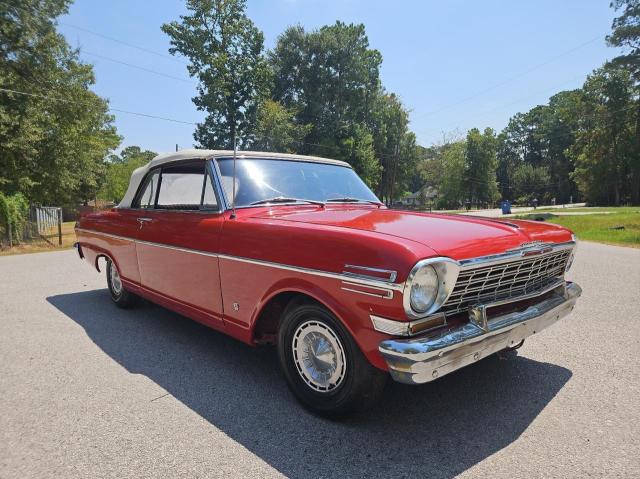 20467W124399 - 1962 CHEVROLET NOVA RED photo 1