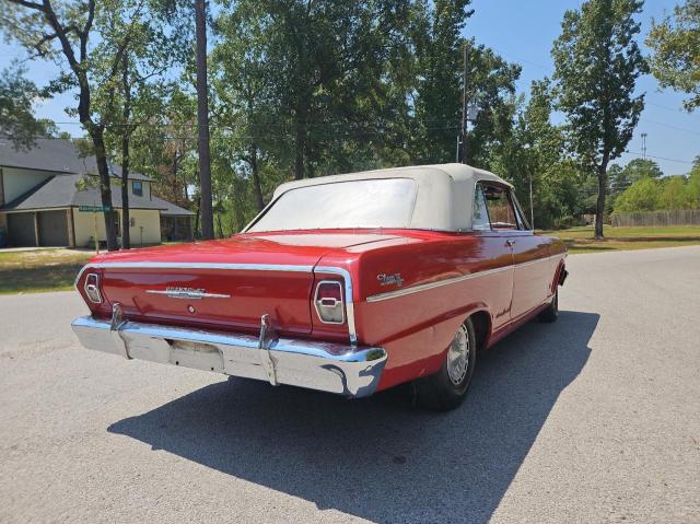 20467W124399 - 1962 CHEVROLET NOVA RED photo 4