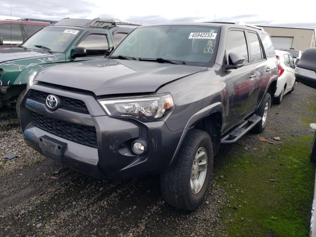 JTEBU5JR6F5212514 - 2015 TOYOTA 4RUNNER SR5 GRAY photo 1