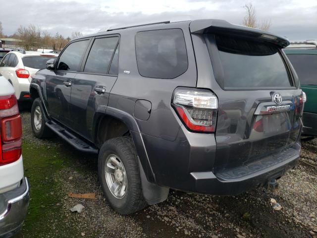 JTEBU5JR6F5212514 - 2015 TOYOTA 4RUNNER SR5 GRAY photo 2