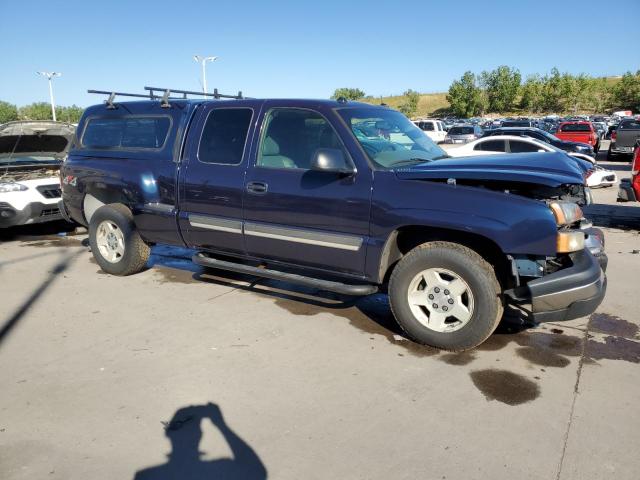 1GCEK19B75Z316489 - 2005 CHEVROLET SILVERADO K1500 BLUE photo 4