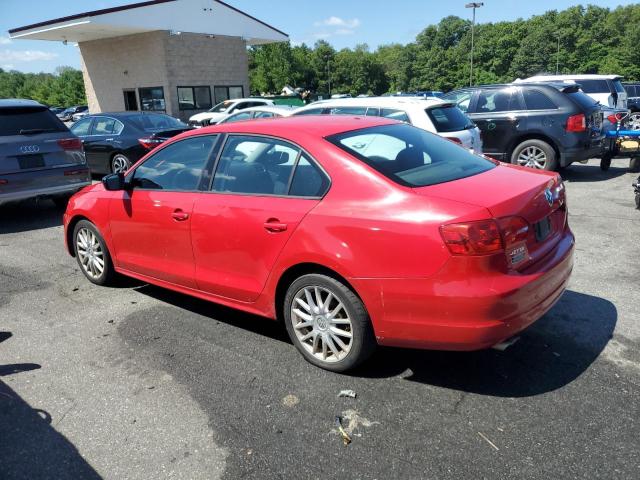 3VW2K7AJ6DM291381 - 2013 VOLKSWAGEN JETTA BASE Կարմիր լուսանկար 2