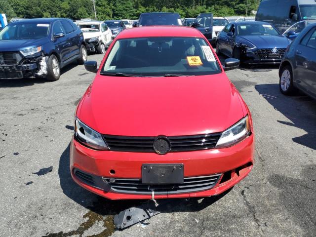 3VW2K7AJ6DM291381 - 2013 VOLKSWAGEN JETTA BASE Կարմիր լուսանկար 5