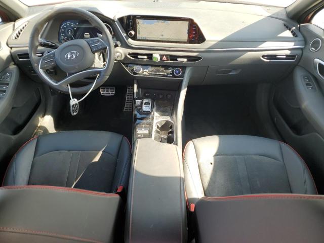 5NPEJ4J23MH109121 - 2021 HYUNDAI SONATA SEL PLUS RED photo 8