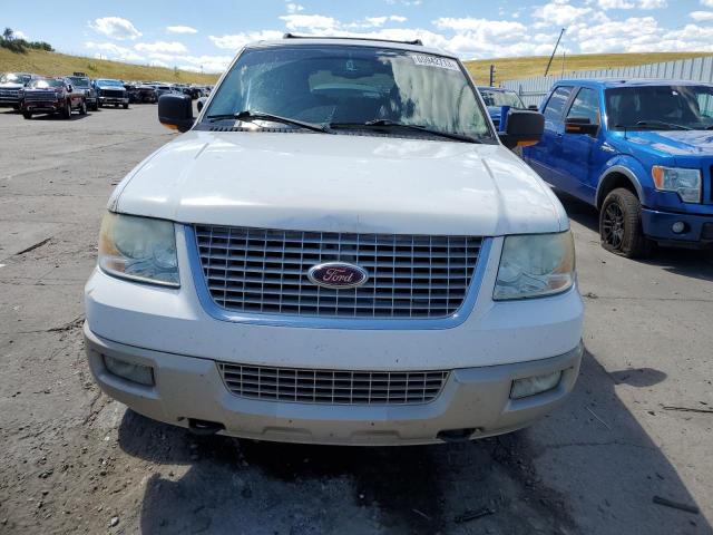 1FMPU18585LA89620 - 2005 FORD EXPEDITION EDDIE BAUER WHITE photo 5