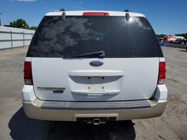 1FMPU18585LA89620 - 2005 FORD EXPEDITION EDDIE BAUER WHITE photo 6