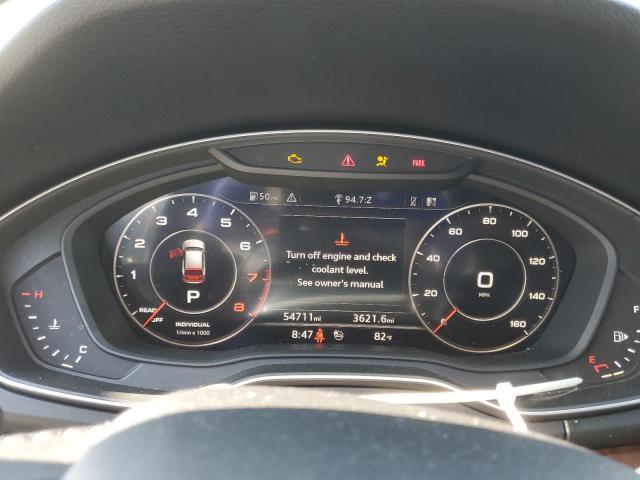 WA1BNAFY1K2143585 - 2019 AUDI Q5 PREMIUM PLUS GRAY photo 9