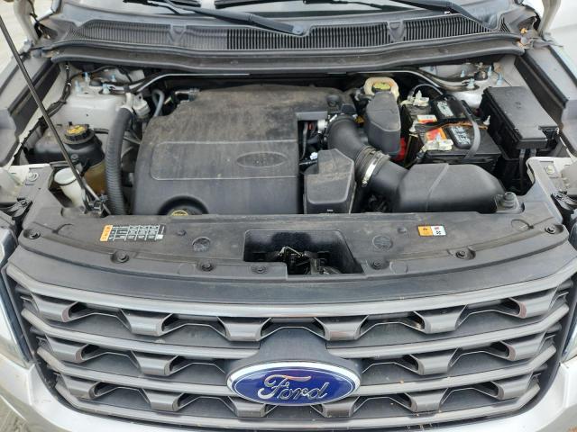 1FM5K7D83HGA66789 - 2017 FORD EXPLORER XLT ვერცხლისფერი ფოტო 12