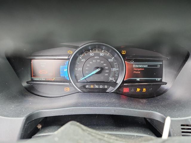 1FM5K7D83HGA66789 - 2017 FORD EXPLORER XLT ვერცხლისფერი ფოტო 9