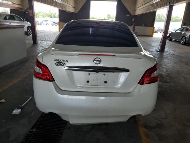 1N4AA5AP9AC868501 - 2010 NISSAN MAXIMA S WHITE photo 6