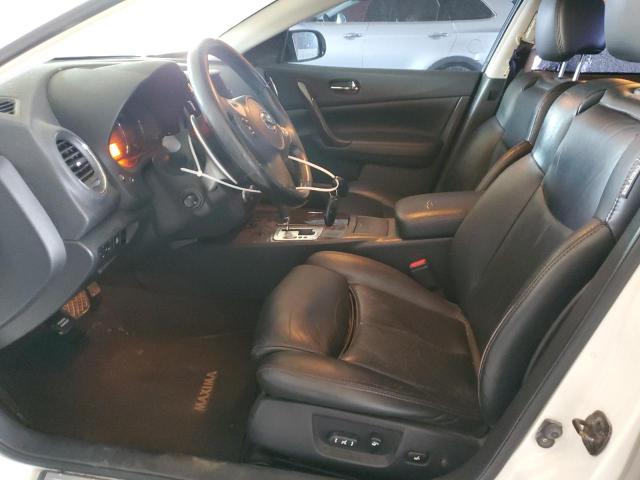 1N4AA5AP9AC868501 - 2010 NISSAN MAXIMA S WHITE photo 7