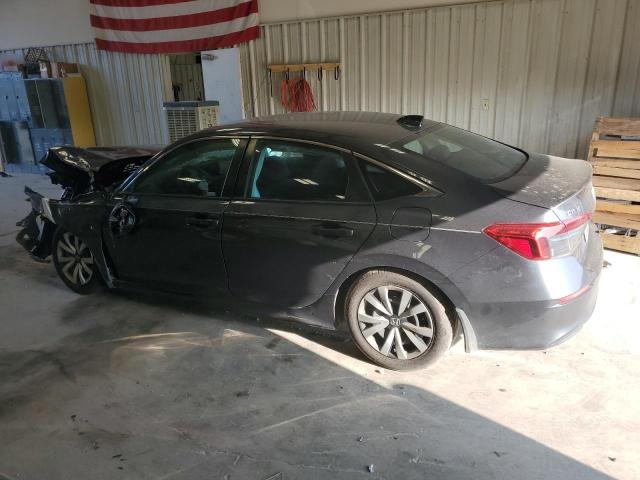 2HGFE2F23PH540160 - 2023 HONDA CIVIC LX GRAY photo 2