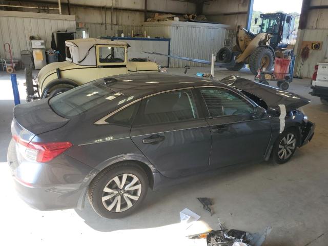 2HGFE2F23PH540160 - 2023 HONDA CIVIC LX GRAY photo 3