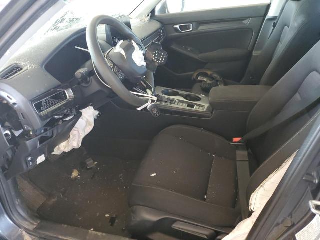 2HGFE2F23PH540160 - 2023 HONDA CIVIC LX GRAY photo 7