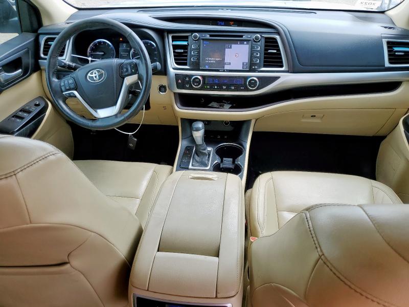 5TDJKRFH1FS091012 - 2015 TOYOTA HIGHLANDER XLE CHARCOAL photo 8