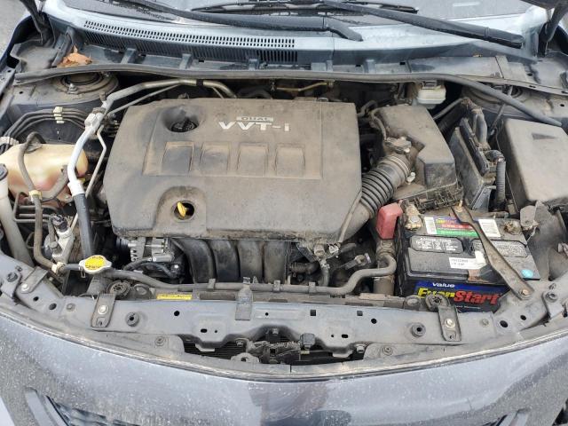 2T1BU4EE3AC317285 - 2010 TOYOTA COROLLA BASE Сұр фото 11