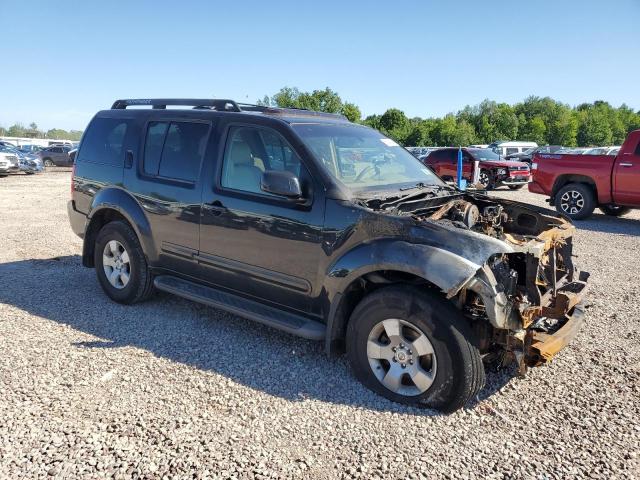 5N1AR18W77C604626 - 2007 NISSAN PATHFINDER LE BLACK photo 4