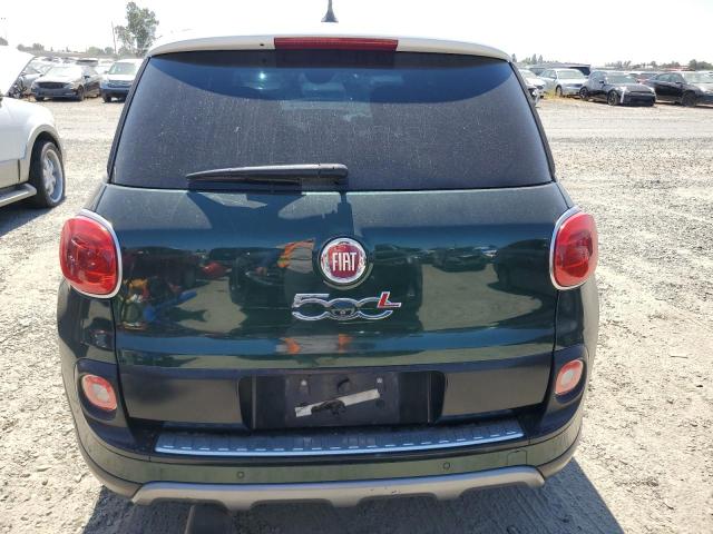 ZFBCFADH2EZ008897 - 2014 FIAT 500L TREKKING GREEN photo 6